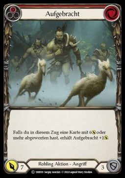 Riled Up (Red) (Regular) - History Pack 1 - Rhinar Blitz Deck (Common) [1HR-010]