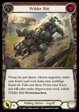 Wild Ride (Red) (Regular) - History Pack 1 - Rhinar Blitz Deck (Common) [1HR-013]