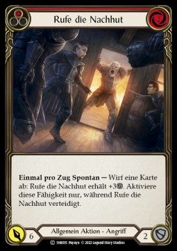 Rally the Rearguard (Red) (Regular) - History Pack 1 - Rhinar Blitz Deck (Common) [1HR-015]