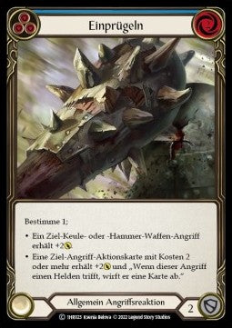 Pummel (Blue) (Regular) - History Pack 1 - Rhinar Blitz Deck (Common) [1HR-023]