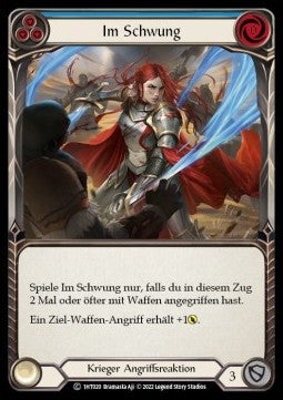 In the Swing (Blue) (Regular) - History Pack 1 - Dorinthea Blitz Deck (Common) [1HT-020]