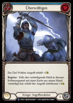 Overpower (Blue) (Regular) - History Pack 1 - Dorinthea Blitz Deck (Rare) [1HT-023]