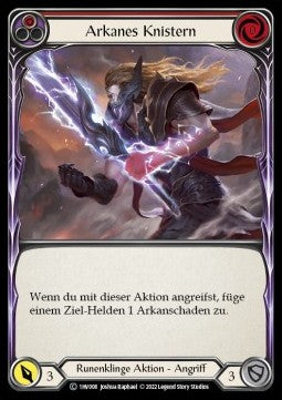 Arcanic Crackle (Red) (Regular) - History Pack 1 - Viserai Blitz Deck (Common) [1HV-008]