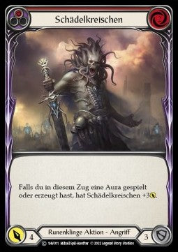 Shrill of Skullform (Red) (Regular) - History Pack 1 - Viserai Blitz Deck (Common) [1HV-011]