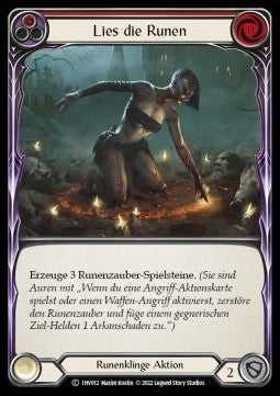 Read the Runes (Red) (Regular) - History Pack 1 - Viserai Blitz Deck (Common) [1HV-012]