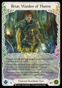 Briar // Briar, Warden of Thorns (Regular) - XXX Promos (Promo) [XXX-011/012]