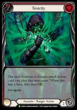 Toxicity (Red) (Extended Art Rainbow Foil) - FAB Promos (Promo) [FAB-128]