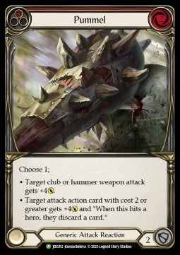 Pummel (Red) (Cold Foil) - Judge Promos (Promo) [JDG-012]