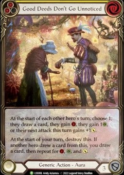 Good Deeds Don't Go Unnoticed (Extended Art Rainbow Foil) - LSS Promos (Promo) [LSS-006]