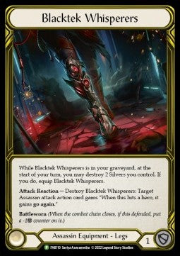 Blacktek Whisperers (Cold Foil Golden) - FAB Promos (Promo) [FAB-110]