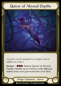 Quiver of Abyssal Depths (Cold Foil Golden) - FAB Promos (Promo) [FAB-126]