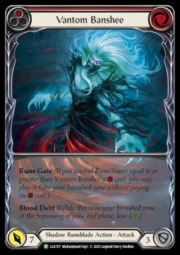 Vantom Banshee (Red) (Extended Art Rainbow Foil) - LGS Promos (Promo) [LGS-157]