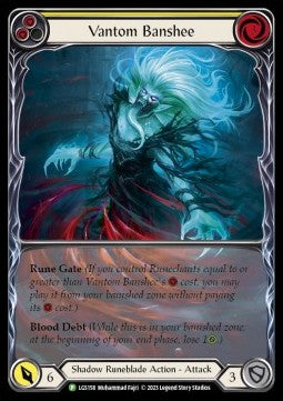 Vantom Banshee (Yellow) (Extended Art Rainbow Foil) - LGS Promos (Promo) [LGS-158]