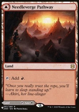 Needleverge Pathway // Pillarverge Pathway - Secret Lair Commander Deck: From Cute to Brute (Rare) [SLCFCB-263]