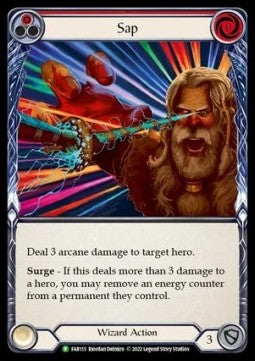 Sap (Red) (Rainbow Foil) - FAB Promos (Promo) [FAB-115]
