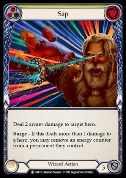 Sap (Yellow) (Rainbow Foil) - FAB Promos (Promo) [FAB-116]