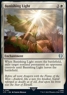 Banishing Light - Commander: The Lord of the Rings: Tales of Middle-earth (Uncommon) [LTC-161]