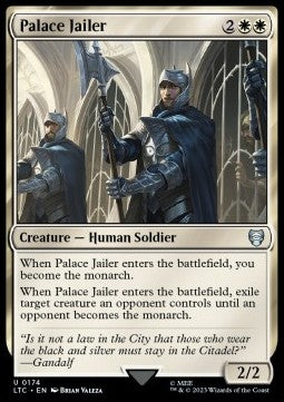 Palace Jailer - Commander: The Lord of the Rings: Tales of Middle-earth (Uncommon) [LTC-174]