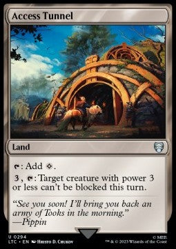 Access Tunnel - Commander: The Lord of the Rings: Tales of Middle-earth (Uncommon) [LTC-294]