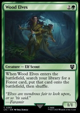 Wood Elves - Commander: The Lord of the Rings: Tales of Middle-earth (Common) [LTC-263]