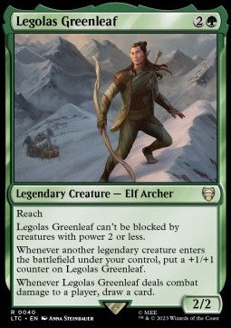 Legolas Greenleaf - Commander: The Lord of the Rings: Tales of Middle-earth (Rare) [LTC-40]