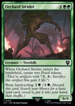 Orchard Strider - Commander: The Lord of the Rings: Tales of Middle-earth (Common) [LTC-253]