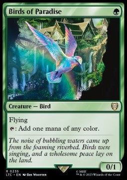 Birds of Paradise - Commander: The Lord of the Rings: Tales of Middle-earth (Rare) [LTC-235]