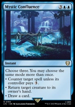 Mystic Confluence - Commander: The Lord of the Rings: Tales of Middle-earth (Rare) [LTC-193]