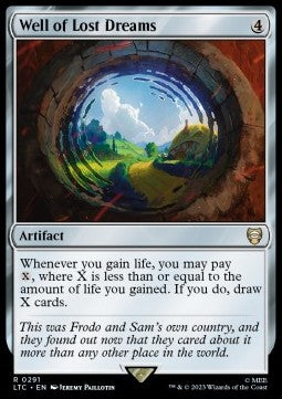 Well of Lost Dreams - Commander: The Lord of the Rings: Tales of Middle-earth (Rare) [LTC-291]