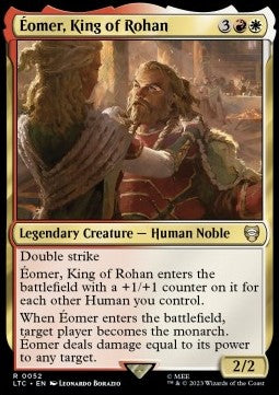 Éomer, King of Rohan - Commander: The Lord of the Rings: Tales of Middle-earth (Rare) [LTC-52]