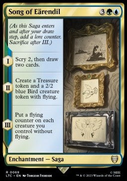 Song of Eärendil - Commander: The Lord of the Rings: Tales of Middle-earth (Rare) [LTC-69]