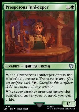 Prosperous Innkeeper - Commander: The Lord of the Rings: Tales of Middle-earth (Uncommon) [LTC-256]