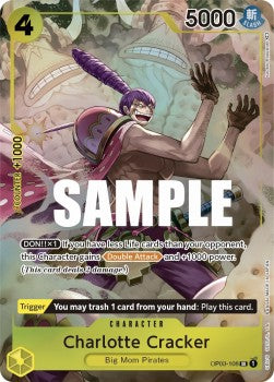 Charlotte Cracker (OP03-108) (V.2) - Pillars of Strength (Alternate Art) [OP03-108]