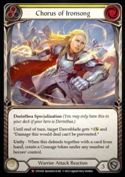 Chorus of Ironsong (Regular) - Dusk till Dawn (Majestic) [DTD-208]