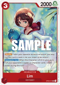 Lim (OP03-015) - Pillars of Strength (Uncommon) [OP03-015]