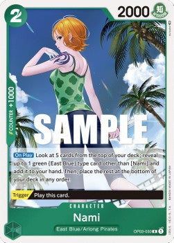 Nami (OP03-030) - Pillars of Strength (Rare) [OP03-030]