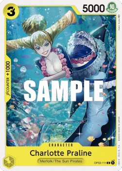 Charlotte Praline (OP03-111) - Pillars of Strength (Common) [OP03-111]