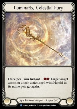 Luminaris, Celestial Fury (Regular) - Dusk till Dawn (Rare) [DTD-003]