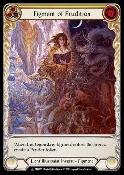 Figment of Erudition // Suraya, Archangel of Erudition (Marvel) - Dusk till Dawn (Marvel) [DTD-005]