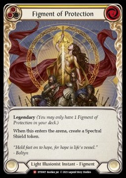 Figment of Protection // Aegis, Archangel of Protection (Regular) - Dusk till Dawn (Majestic) [DTD-007]