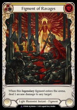 Figment of Ravages // Sekem, Archangel of Ravages (Marvel) - Dusk till Dawn (Marvel) [DTD-008]