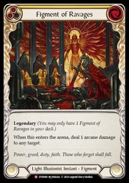 Figment of Ravages // Sekem, Archangel of Ravages (Regular) - Dusk till Dawn (Majestic) [DTD-008]
