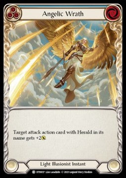 Angelic Wrath (Blue) (Regular) - Dusk till Dawn (Common) [DTD-037]