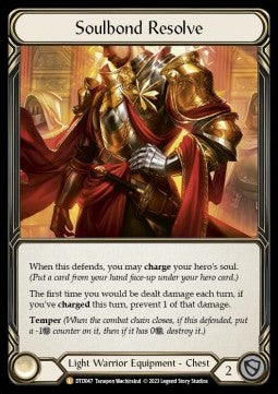 Soulbond Resolve (Cold Foil) - Dusk till Dawn (Legendary) [DTD-047]