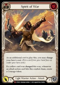 Spirit of War (Rainbow Foil) - Dusk till Dawn (Majestic) [DTD-052]