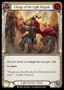 Charge of the Light Brigade (Yellow) (Regular) - Dusk till Dawn (Common) [DTD-073]