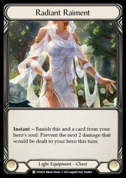 Radiant Raiment (Cold Foil) - Dusk till Dawn (Common) [DTD-076]