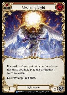 Cleansing Light (Red) (Rainbow Foil) - Dusk till Dawn (Rare) [DTD-088]