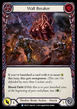 Wall Breaker (Blue) (Regular) - Dusk till Dawn (Rare) [DTD-117]