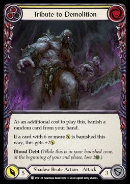 Tribute to Demolition (Yellow) (Rainbow Foil) - Dusk till Dawn (Common) [DTD-128]